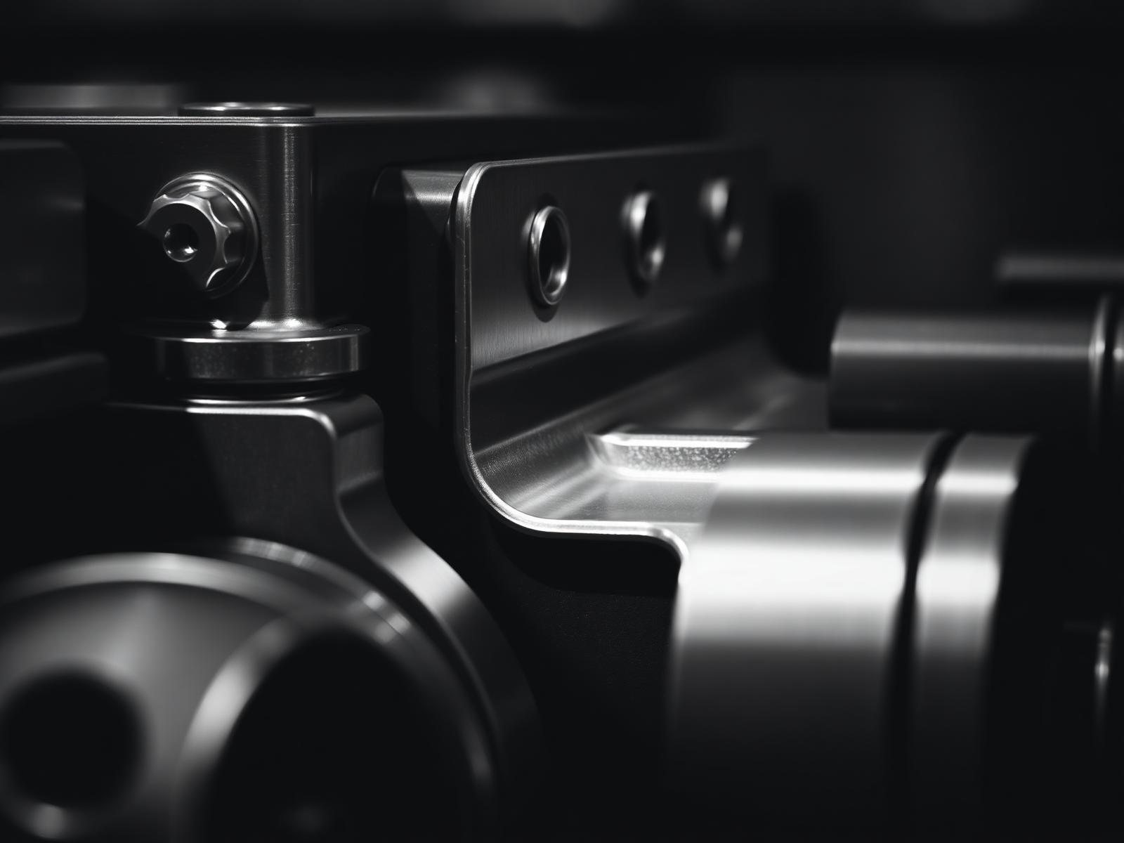 Precision-machined steel components